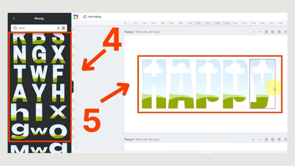 Hướng dẫn 3 cách tạo gradient text Canva phổ biến nhất 2