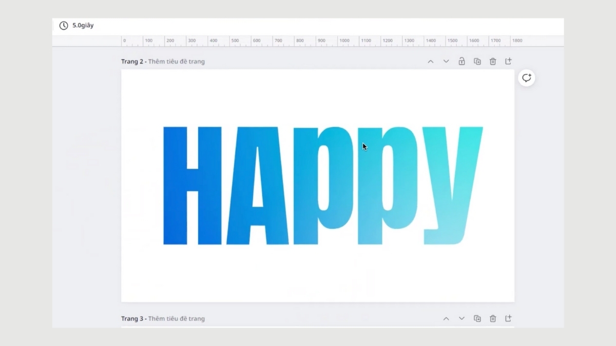 Hướng dẫn 3 cách tạo gradient text Canva phổ biến nhất 5