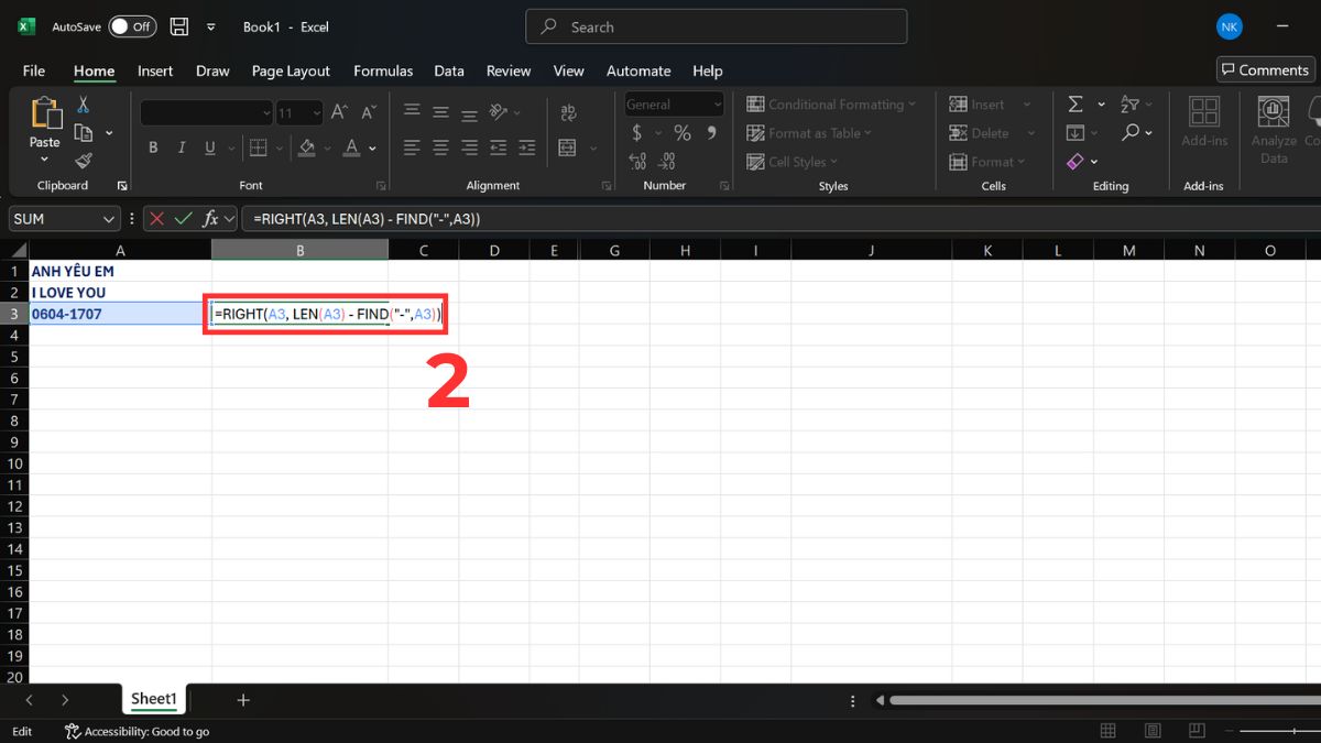 Cách dùng hàm FIND trong Excel kèm ví dụ minh họa 11