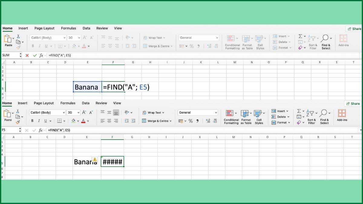 Lỗi thường gặp khi dùng hàm lấy ký tự có điều kiện trong Excel