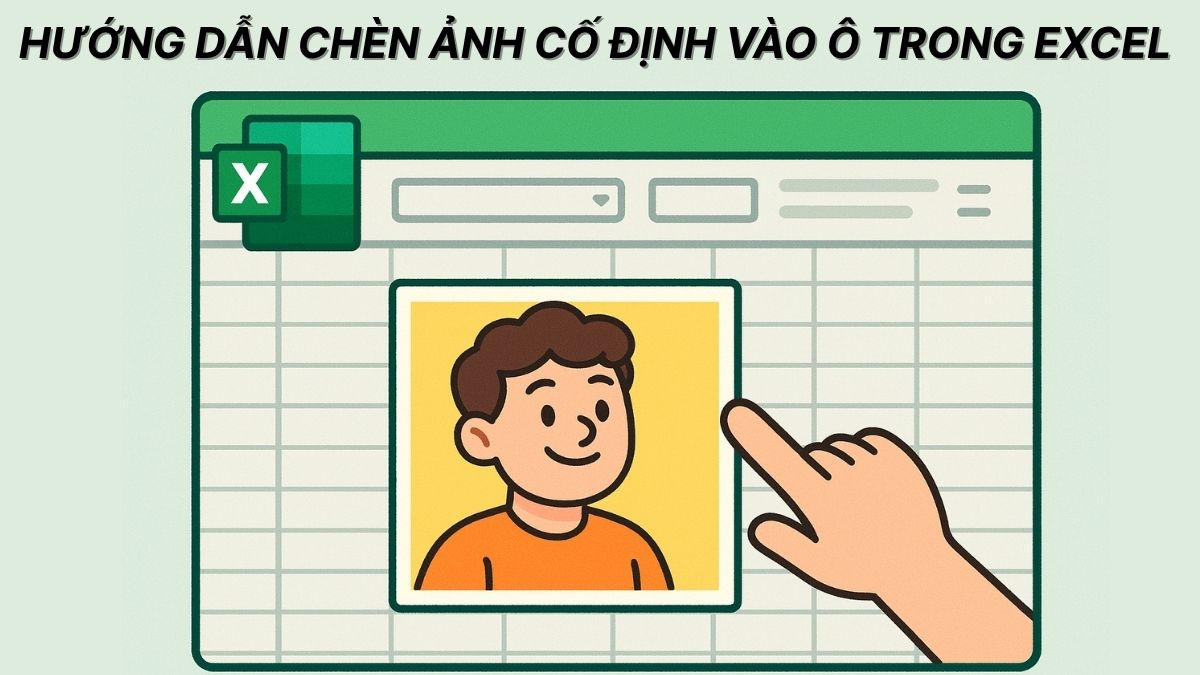 Hướng dẫn chèn ảnh cố định vào ô trong Excel dễ thực hiện