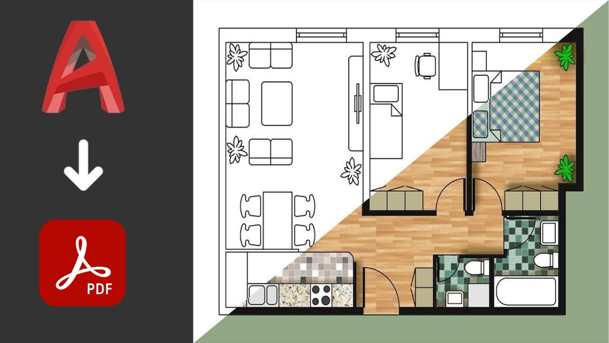 Mẹo khi xuất PDF từ AutoCAD giúp bản vẽ sắc nét