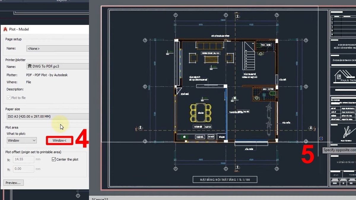 Hướng dẫn xuất file CAD sang PDF đơn giản, nhanh chóng 3