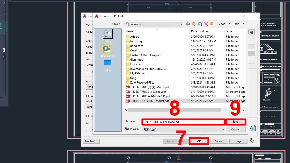 Hướng dẫn xuất file CAD sang PDF đơn giản, nhanh chóng5