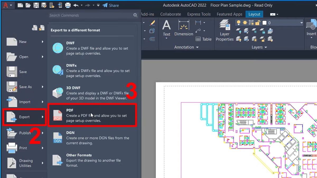 Hướng dẫn xuất file CAD sang PDF đơn giản, nhanh chóng 7