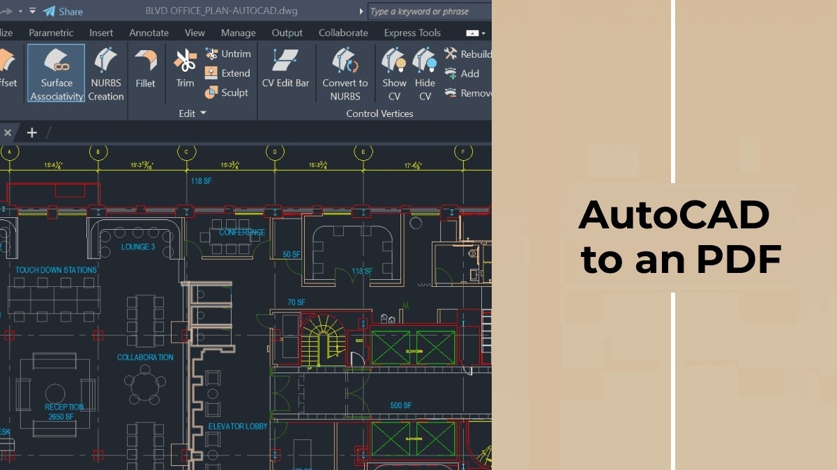 Hướng dẫn xuất file CAD sang PDF trong AutoCAD đơn giản nhất
