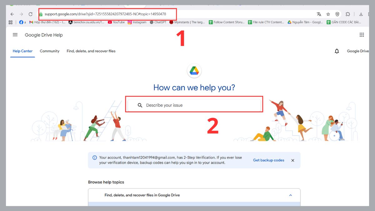 Một số cách khôi phục Google Sheet đã xóa vĩnh viễn 9