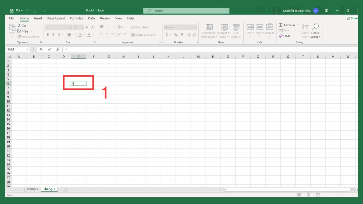 Cách lấy dữ liệu từ sheet này sang sheet khác trong Excel đơn giản 1