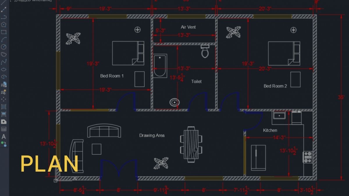 Lệnh PLAN trong CAD