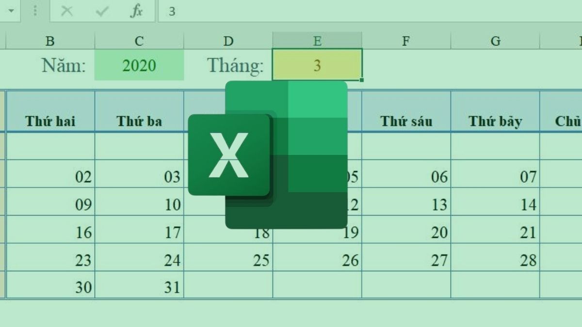 Lợi ích của việc tạo lịch trong Excel