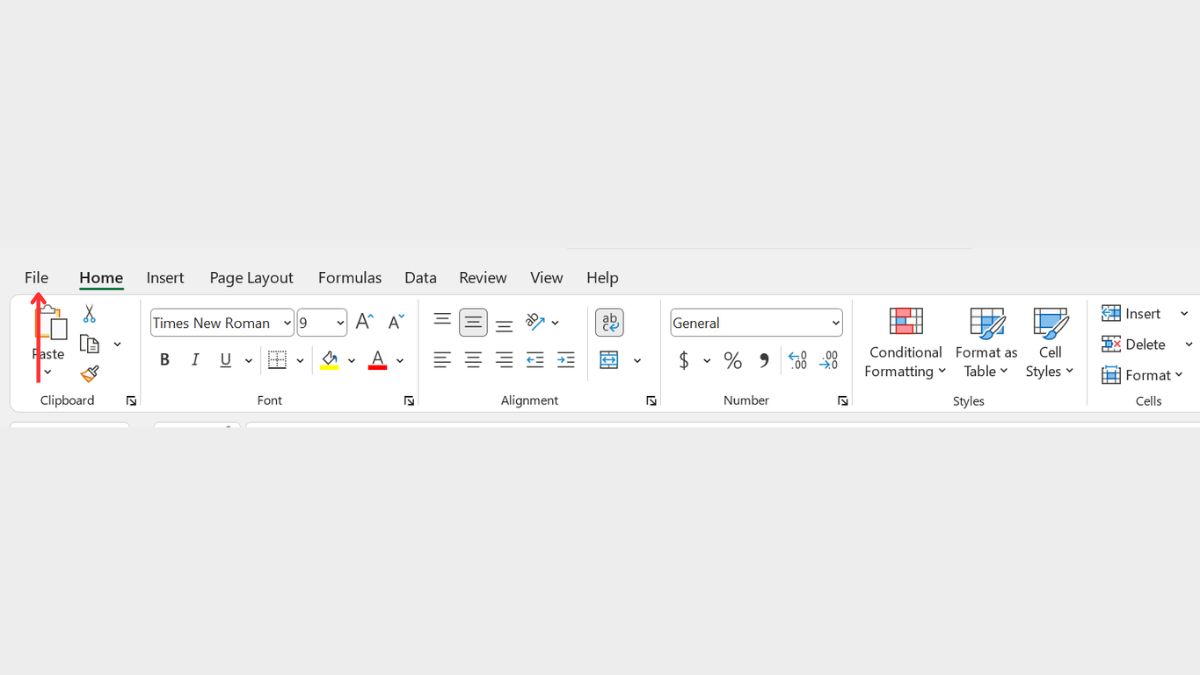 Cách sửa lỗi Excel không nhập được dữ liệu 8