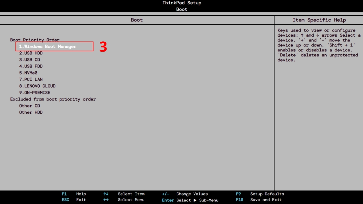 Cách khắc phục lỗi máy tính tự vào BIOS Win 10 13