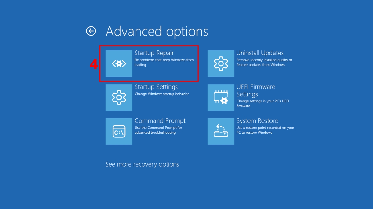 Cách khắc phục lỗi máy tính tự vào BIOS Win 10 24