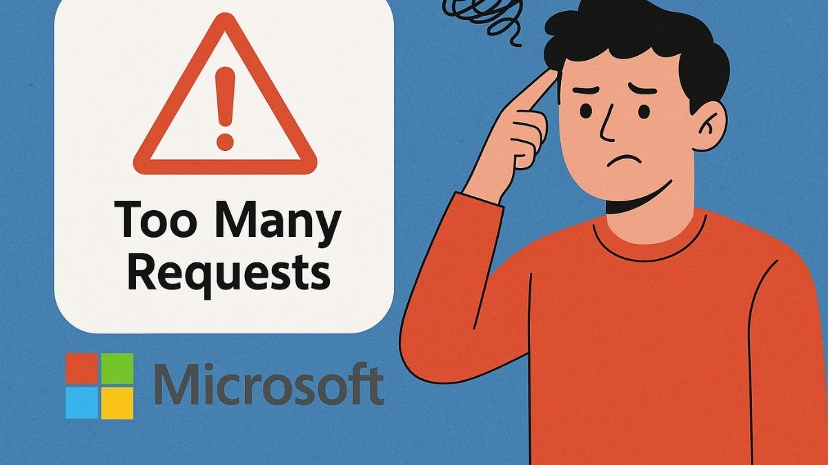 Nguyên nhân gây lỗi Too Many Requests Microsoft