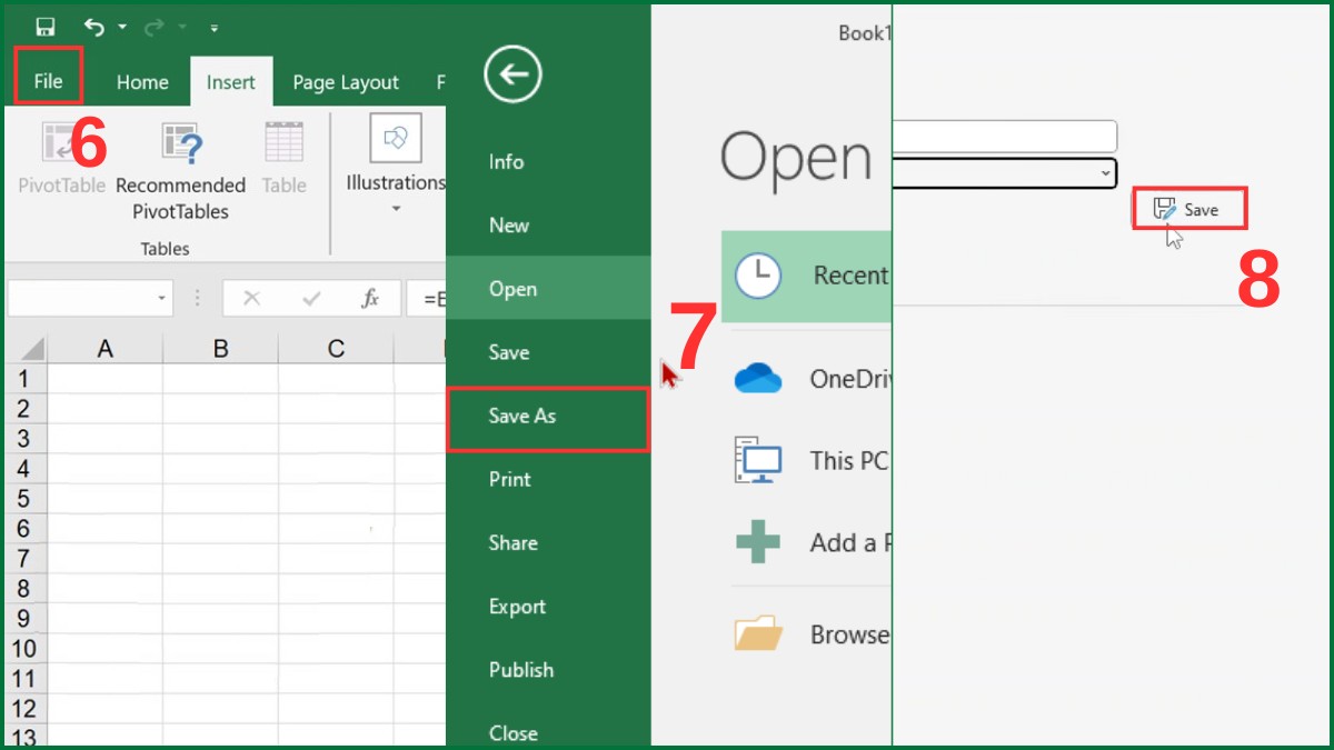 Cách khắc phục lỗi “We found a problem with some content in Excel” 21
