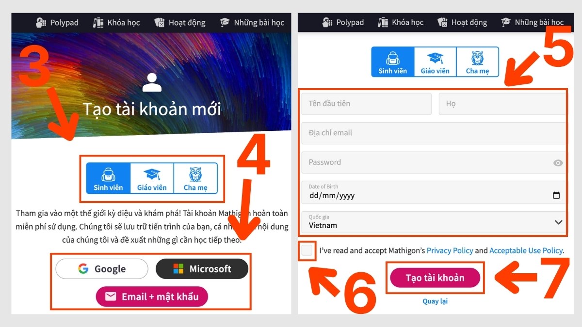 Hướng dẫn truy cập và sử dụng Mathigon miễn phí 2