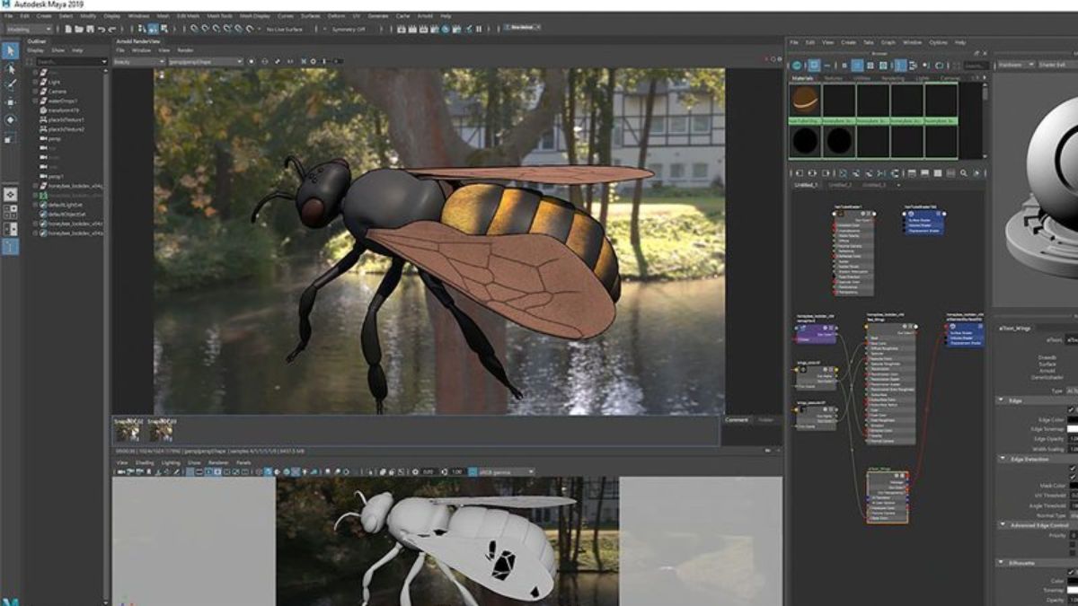 Ứng dụng thực tế của Autodesk Maya 