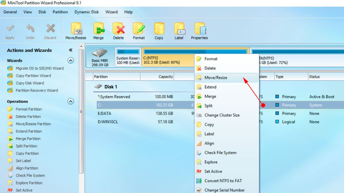 Một số ưu điểm nổi bật của MiniTool Partition
