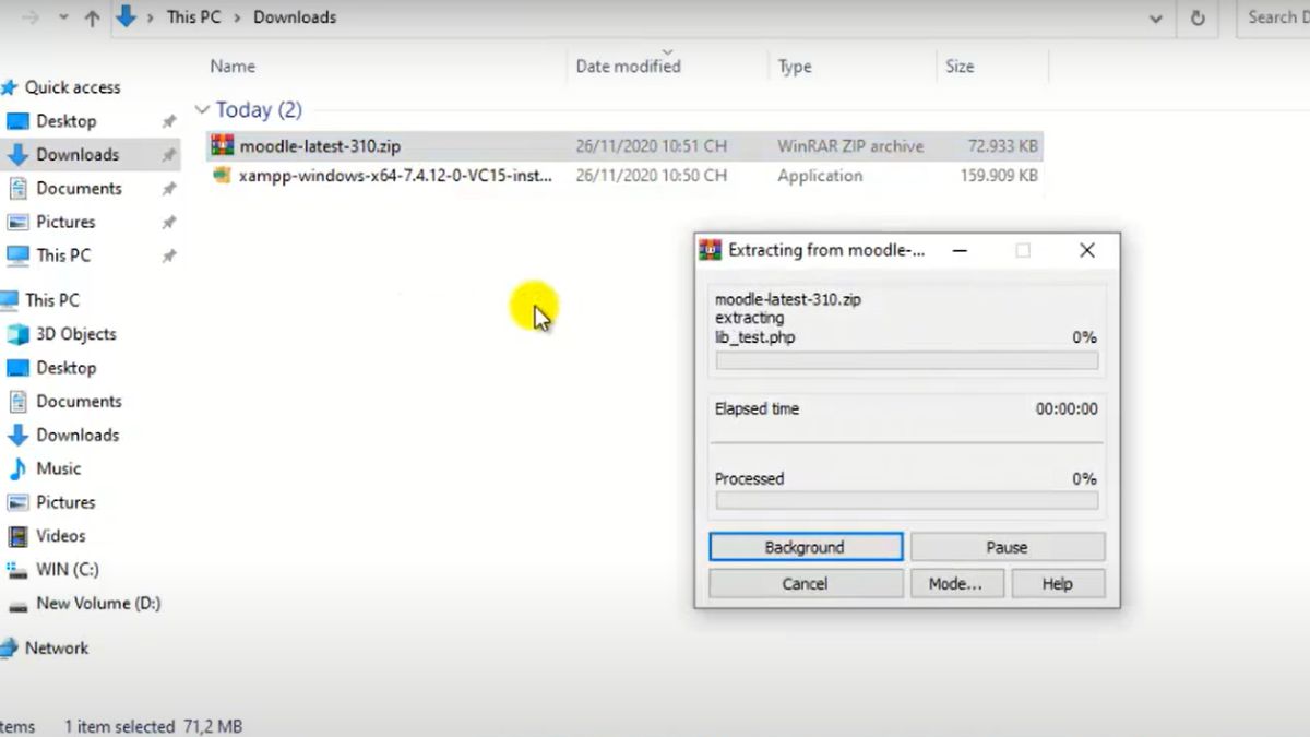Hướng dẫn cài đặt và cách sử dụng cơ bản Moodle 3