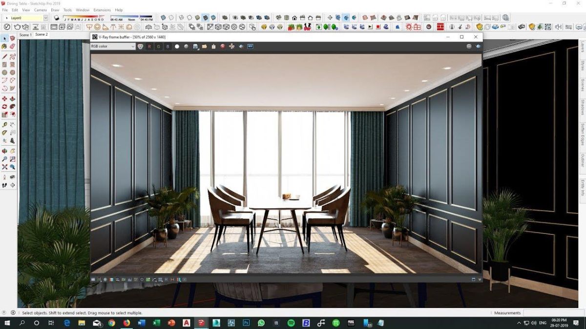 So sánh các tiêu chí nổi bật giữa SketchUp và 3Ds Max 4
