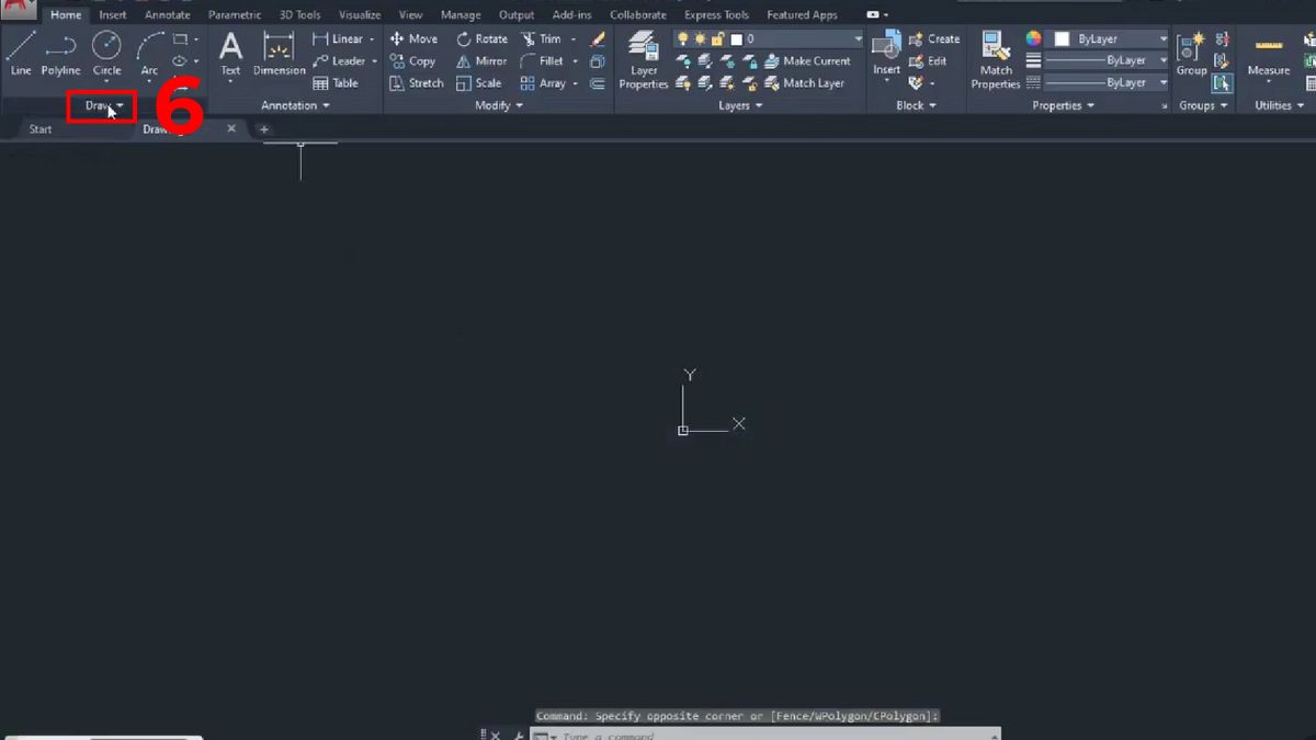 Cách dùng lệnh POINT nhập tọa độ từ Excel vào AutoCAD 5