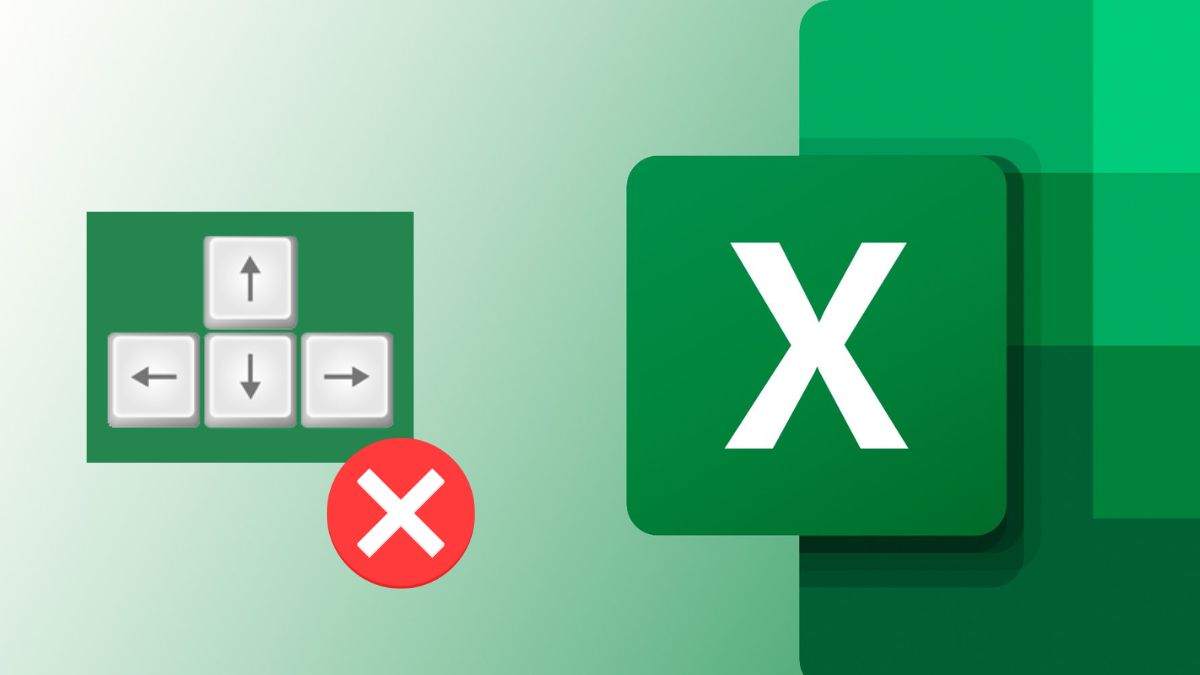 Lý do khiến nút mũi tên lên xuống không hoạt động trong Excel