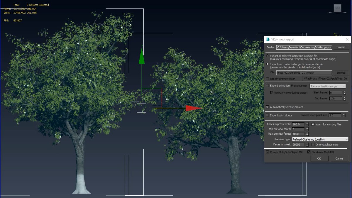 Một số mẹo khi dùng proxy trong 3Ds Max