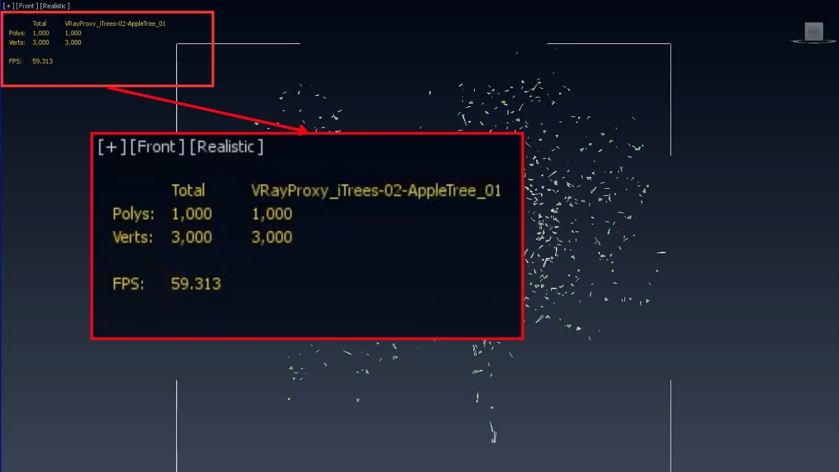 Lợi ích khi sử dụng proxy trong 3DsMax