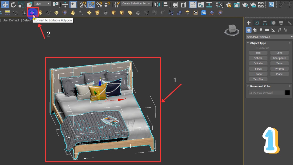 VRay Proxy trong 3Ds Max 1