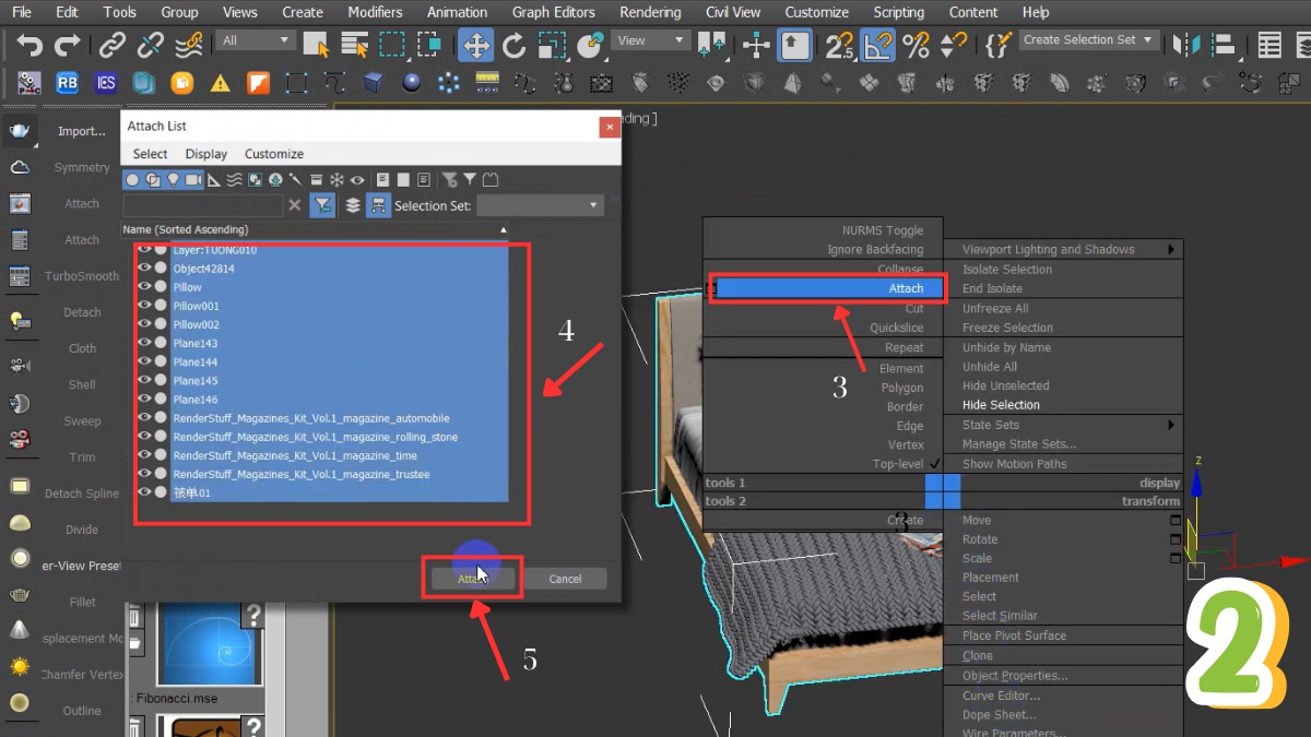VRay Proxy trong 3Ds Max 2
