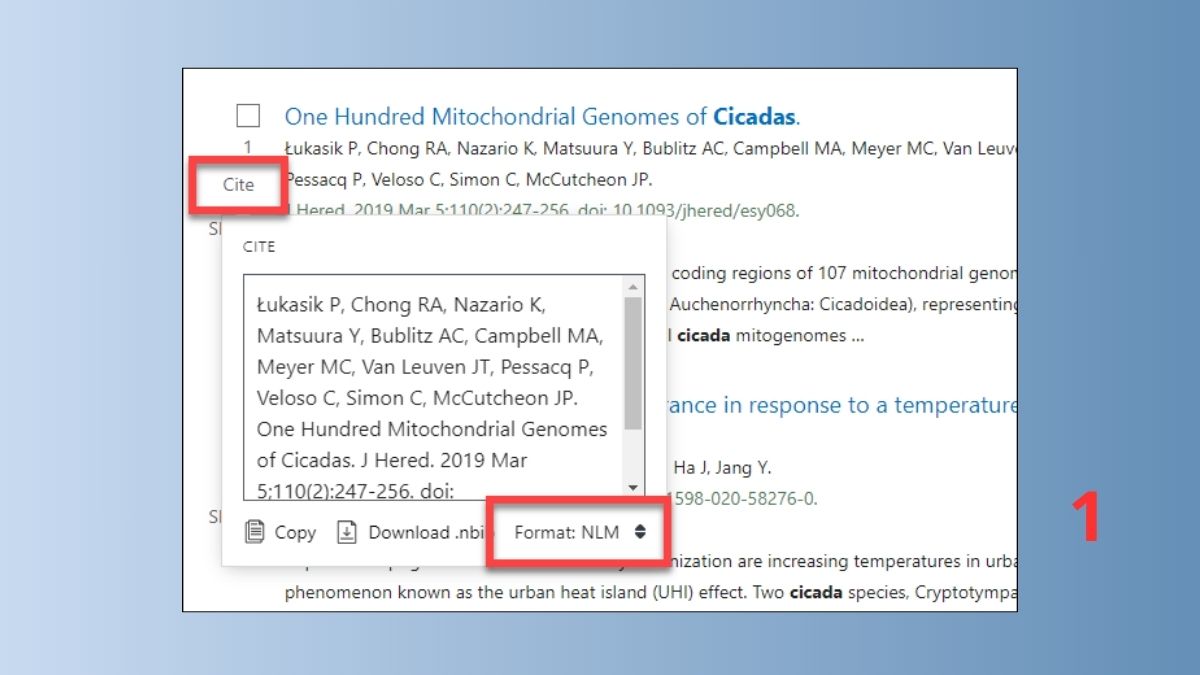 Trích dẫn bài viết PubMed