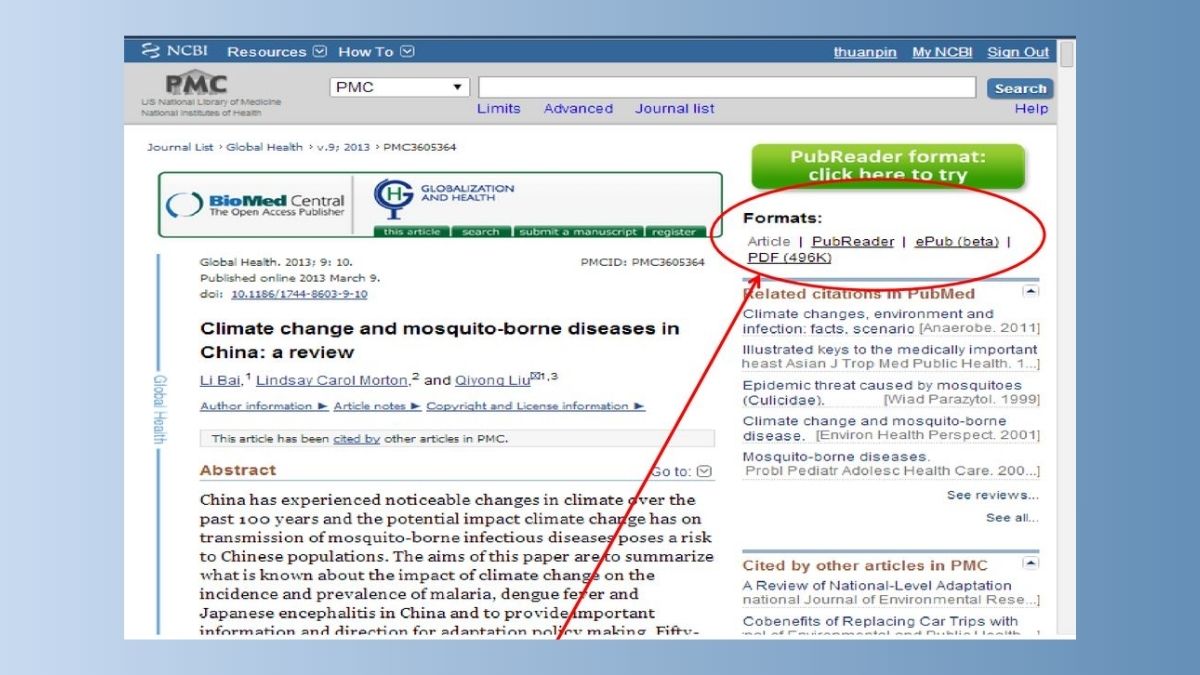 Tải bài viết full-text PubMed 3