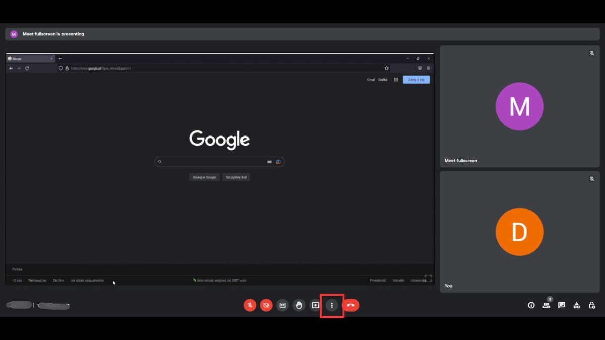 Cách ghi lại video trực tiếp trên Google Meet 2