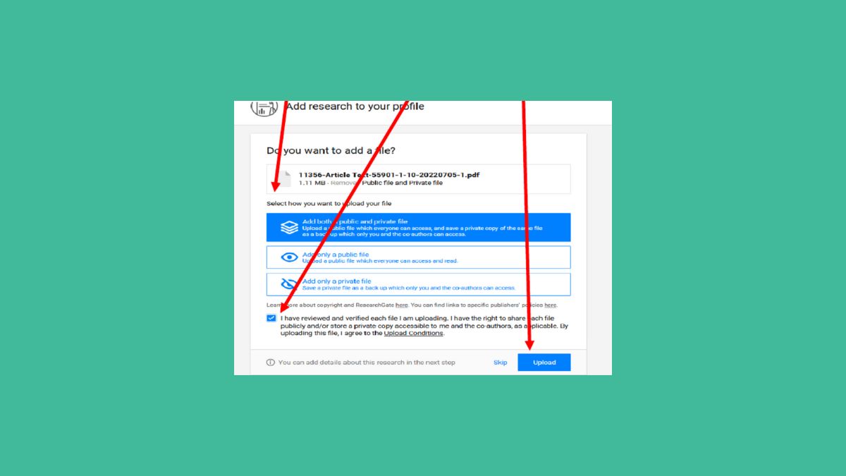 Đăng bài nghiên cứu & quản lý thư viện ResearchGate 3
