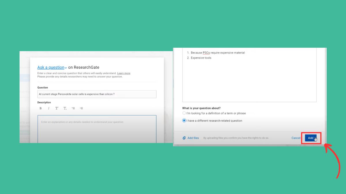 Tìm kiếm tài liệu & đặt câu hỏi trên ResearchGate 5