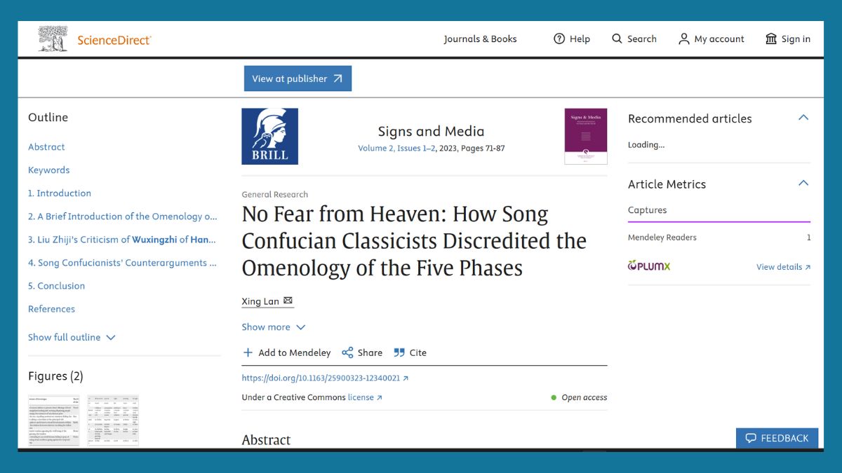 Cách xem tài liệu trên ScienceDirect