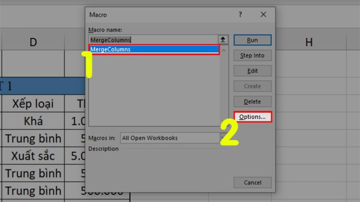2 phương pháp tạo phím tắt gộp ô trong Excel dễ làm 6