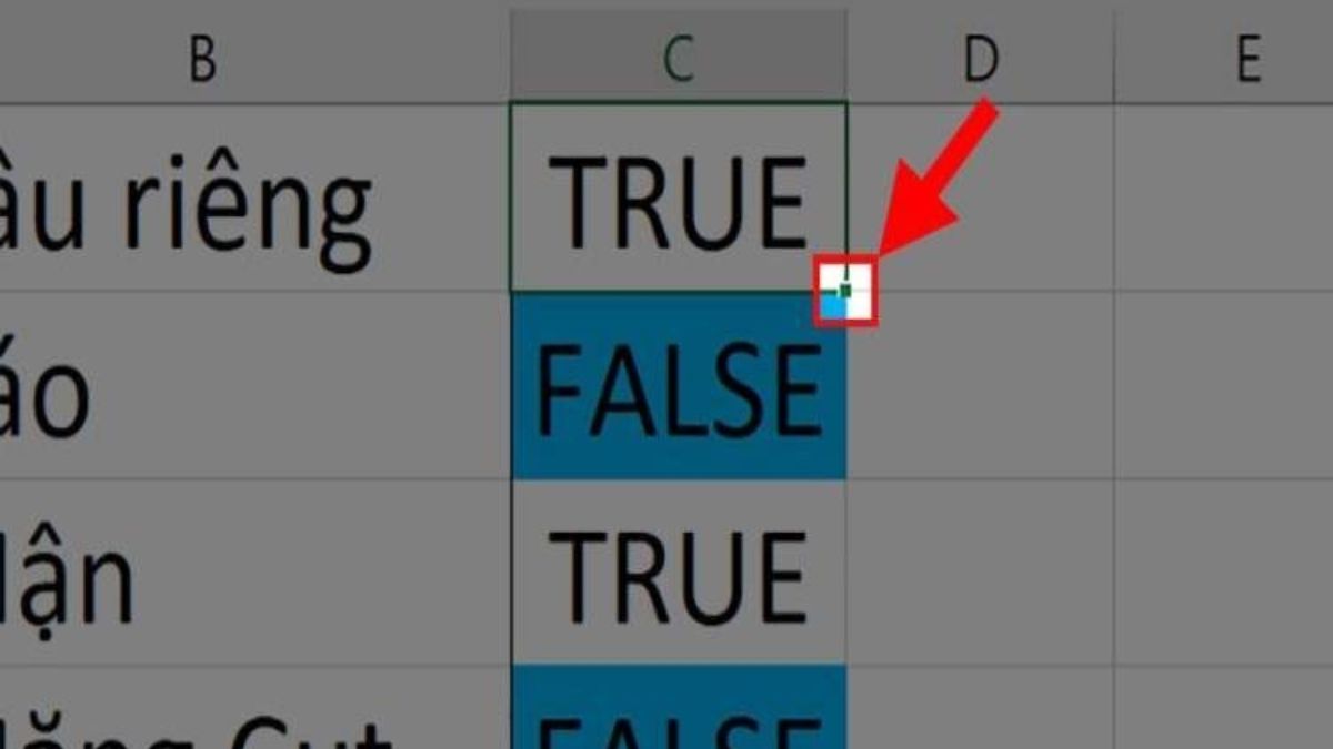 Sử dụng hàm EXACT so sánh số liệu 2 cột trong Excel 3