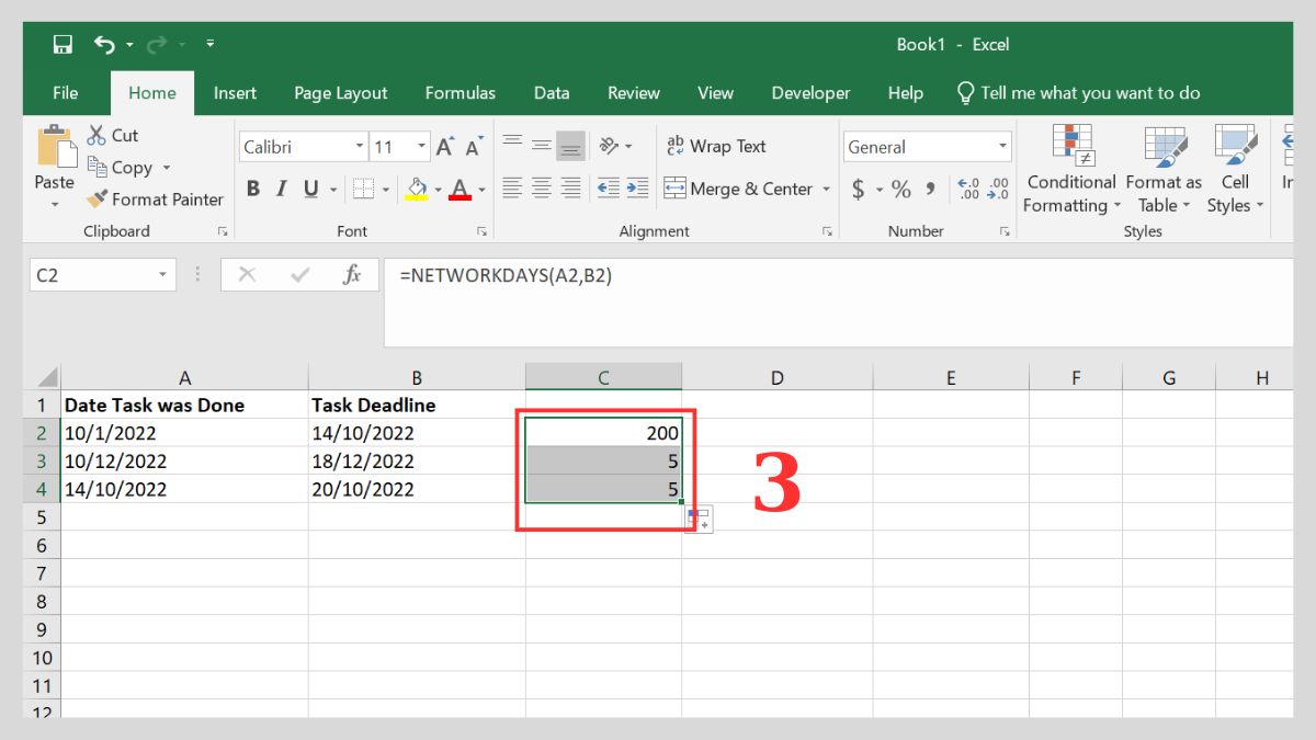 Cách so sánh ngày trong Excel từ cơ bản đến nâng cao 12