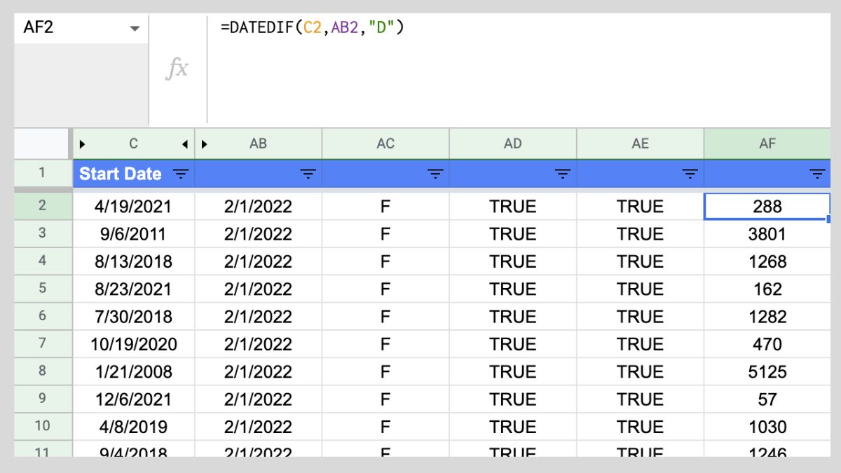 Lỗi thường gặp khi so sánh ngày trong Excel
