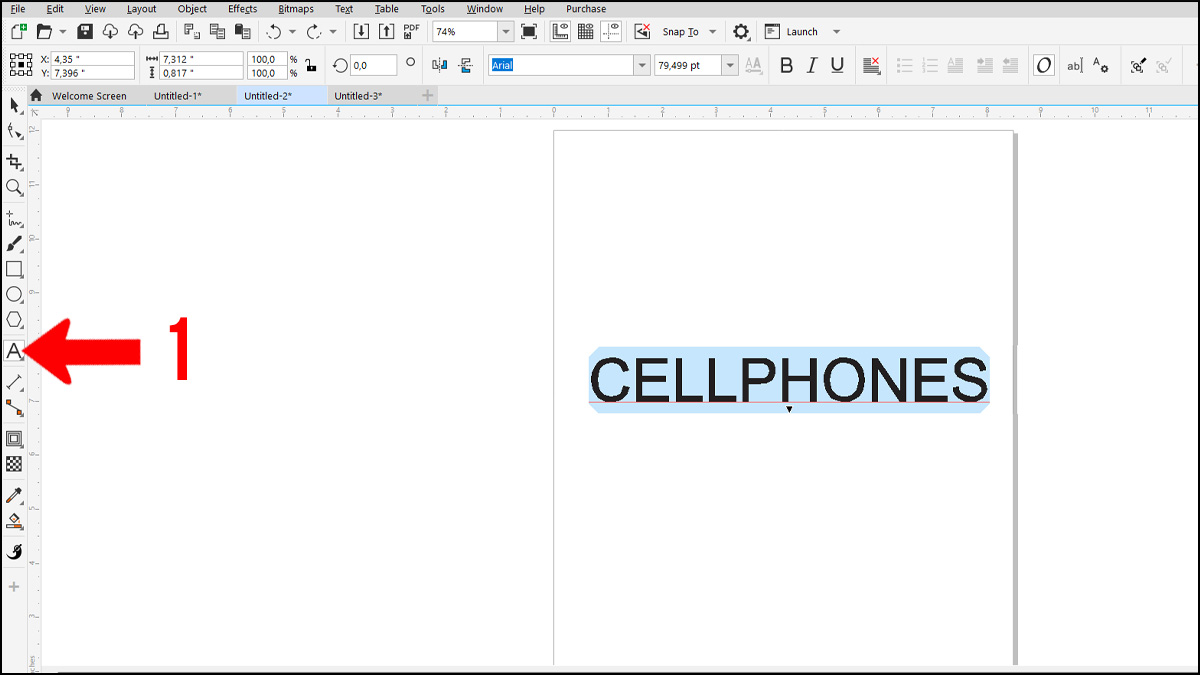 2 cách tạo viền chữ trong Corel đơn giản mà hiệu quả 7