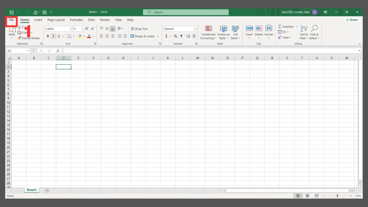 3 cách tạo nút bấm chuyển sheet trong Excel 1