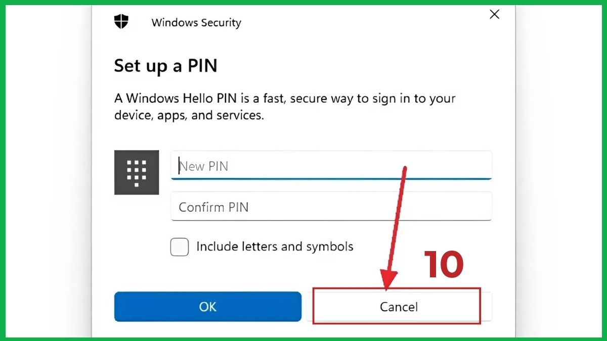 2 cách tắt mã PIN Win 11 có thể bạn chưa biết 12