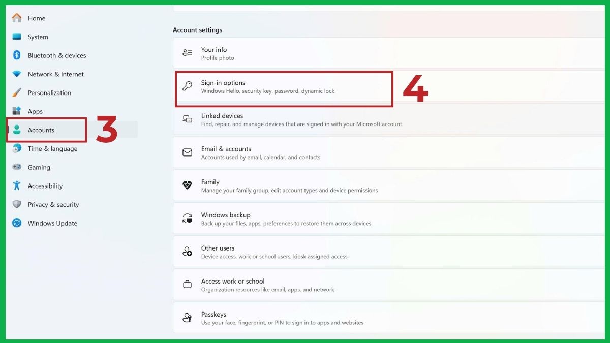 2 cách tắt mã PIN Win 11 có thể bạn chưa biết 2