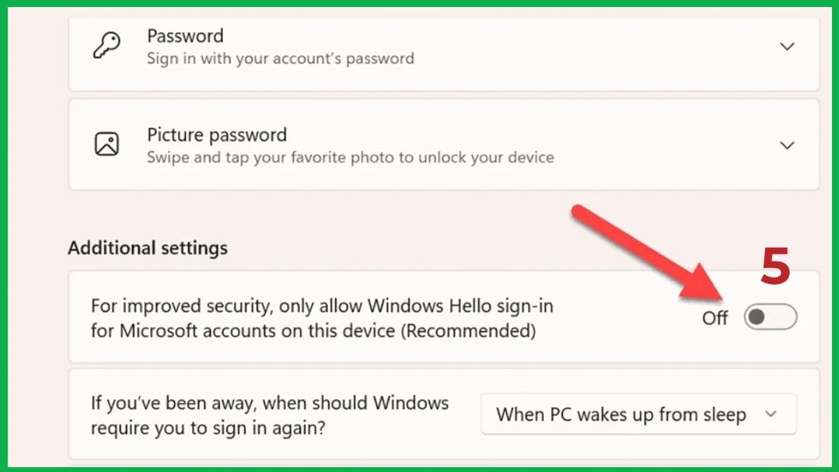 2 cách tắt mã PIN Win 11 có thể bạn chưa biết 3