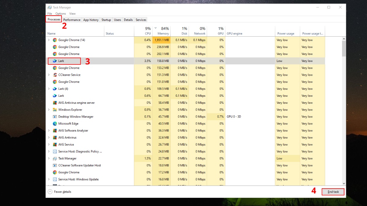 Tắt ứng dụng chạy ngầm Win 11 bằng Task Manager 2