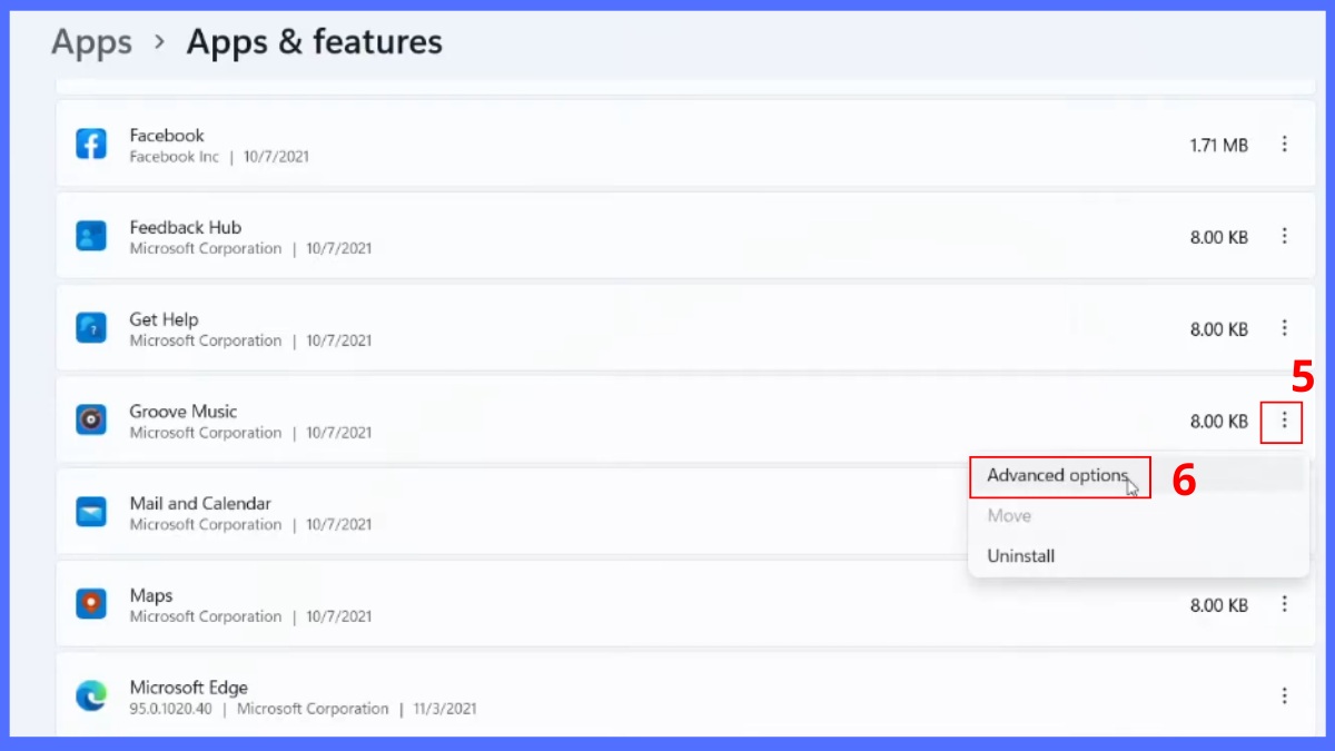 Cách tắt ứng dụng chạy ngầm Win 11 qua Settings 3