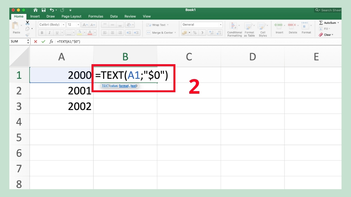 5 cách thêm chữ vào trước số trong Excel chi tiết 12