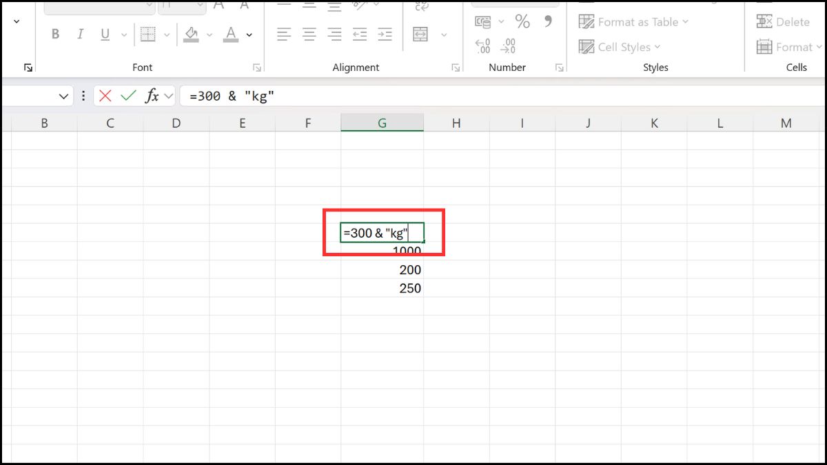 3 cách thêm đơn vị trong Excel đơn giản, hiệu quả 8