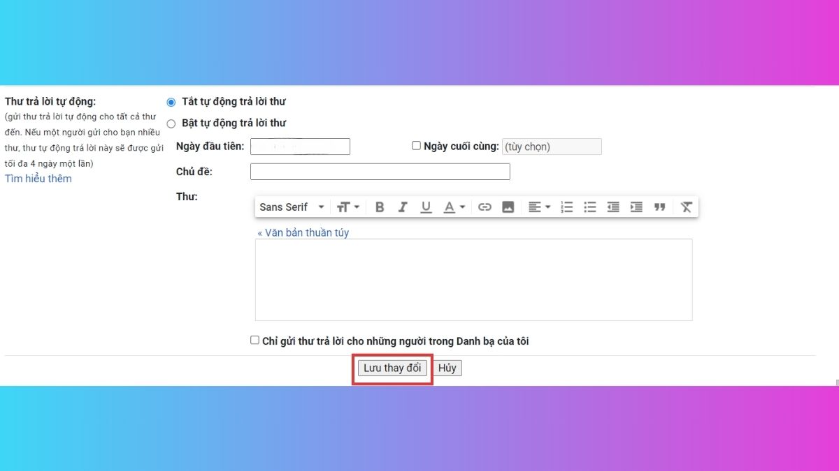 Cách bật & kéo dài thời gian hoàn tác gửi trong Gmail 3